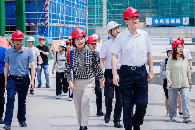 任少波带队调研学校在建项目